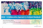 DS10 -A Collaborative Approach to Analysis Standards