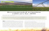 Recommended Irrigation Cultivars for 2018 - arc.agric.za