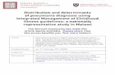 Distribution and determinants of pneumonia diagnosis using ...