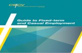 Guide to Fixed-term and Casual Employment
