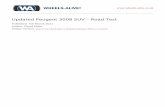 Updated Peugeot 3008 SUV – Road Test