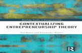 Contextualizing Entrepreneurship Theory