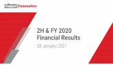 2H & FY 2020 Financial Results