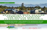 DEVELOPING NOVA SCOTIAN COMMUNITY CLUSTERS FOR …