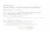 Chapter 5 Some Hairy NP-Complete Problems