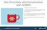 Lesson: Hot Chocolate and Conversation 1/31