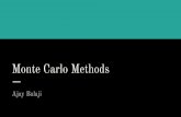 Monte Carlo Methods - Brown University