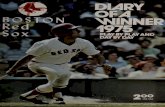 Boston Red Sox diary of a winner. 1975 play by play and ...