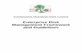 Enterprise Risk Management Framework and Guidelines