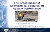 The Great Impact of Geotechnical Features on System ...
