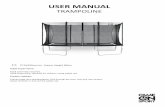 USER MANUAL - Game on Sport trampolines