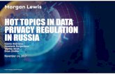 HOT TOPICS IN DATA PRIVACY REGULATION IN RUSSIA