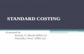 STANDARD COSTING - Courseware