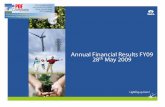 Annual Results Presentation FY09 - Tata Power