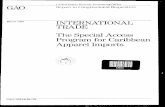 NSIAD-89-122 International Trade: The Special Access ...