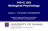 PSYC 223 Biological Psychology - WordPress.com