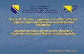 Sesion II: Content regulation in conflict-affected regions ...