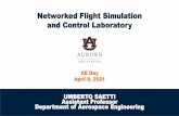 Networked Flight Simulation and Control Laboratory