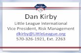 Dan Kirby Little League International Vice President of ...