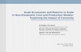 Scale Economies and Returns to Scale in Non-Parametric ...