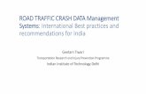 ROAD TRAFFIC CRASH DATA Management systems: International ...