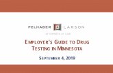 EMPLOYER S GUIDE TO DRUG TESTING IN MINNESOTA …