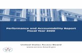 Performance and Accountability Report Fiscal Year 2020