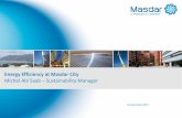 Buildings’ Energy Efficiency in Masdar City
