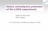 Status and physics potential of the LHCb experiment