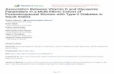 Postmenopausal Women with Type-2 Diabetes in Parameters in ...
