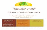 Natural Healing Institute of Naturopathy, Inc. (NHI)