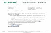 D-Link® D-Link (India) Limited