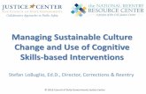 Managing Sustainable Culture Change and Use of Cognitive ...