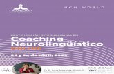CERTIFICACIÓN INTERNACIONAL EN Coaching Neurolingüístico