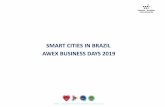 SMART CITIES IN BRAZIL AWEX BUSINESS DAYS 2019