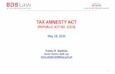 Tax Amnesty Act - Home | MM&Co | Xero Partner