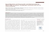 Quantification of Flavonoids and Nucleoside by UPLC-MS in ...