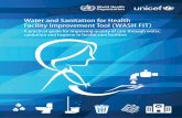 Water and Sanitation for Health Facility Improvement Tool ...