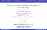-1emThe pluralist perspective on the axiom of constructibility