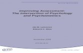 Improving Assessment: The Interaction of Psychology and ...