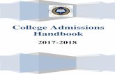 College Admissions Handbook