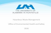 Hazardous Waste Management Office of Environmental Health ...