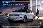 The T-Roc Price and specification guide