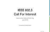 IEEE 802.3 Call For Interest