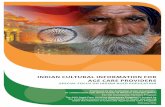 INDIAN CULTURAL INFORMATION FOR AGE CARE PROVIDERS