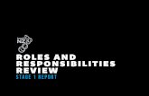 ROLES AND RESPONSIBILITIES REVIEW