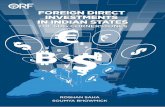 FOREIGN DIRECT INVESTMENTS IN INDIAN STATES