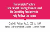 The Invisible Problem: How to Spot Hearing Problems and ...