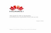 Architecture evolution from 4G to 5G - Huawei Australia Hub