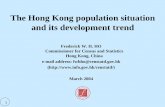 the hong kong population situation and its development trend